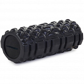 Цилиндр рельефный для фитнеса Harper Gym/Larsen EG04 Ø13см х 33 см чёрный 