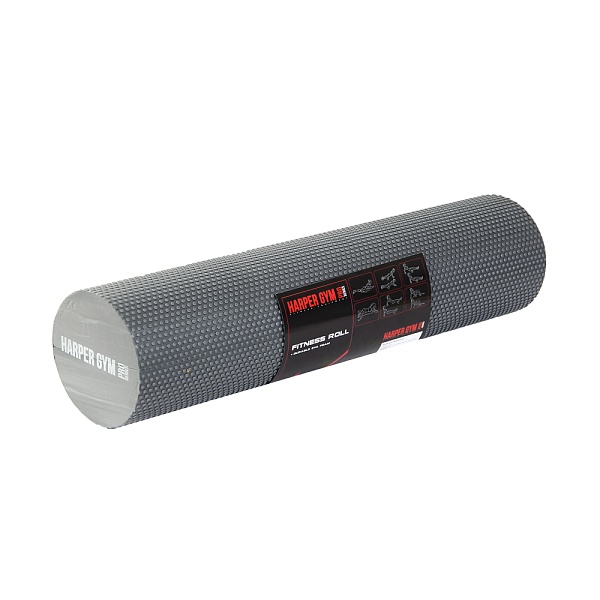 Валик для МФР Harper Gym Pro Series ECE066 Ø15 см х 45 см серый 