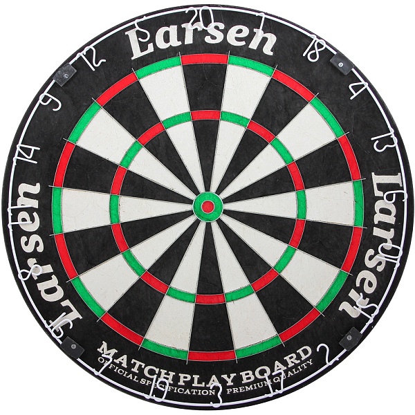 Мишень для игры в дартс Larsen DG51003P, сизаль, д45см 