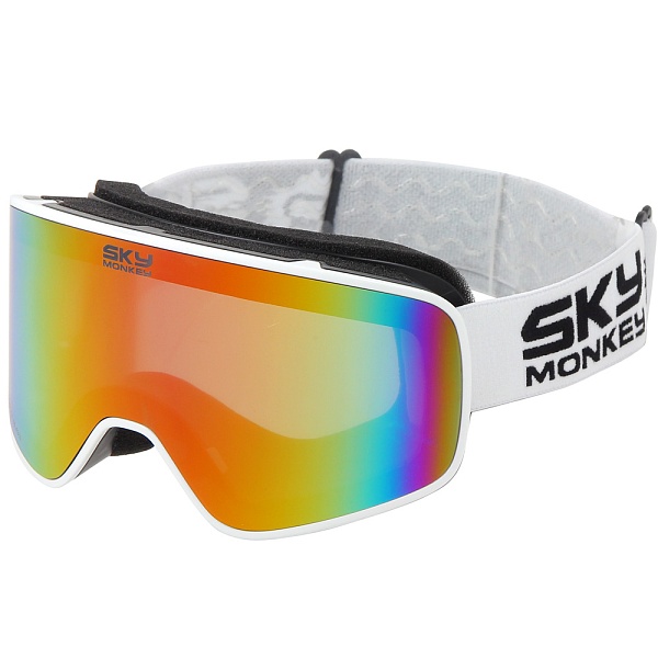 Очки горнолыжные Sky Monkey SR44 RV WH 