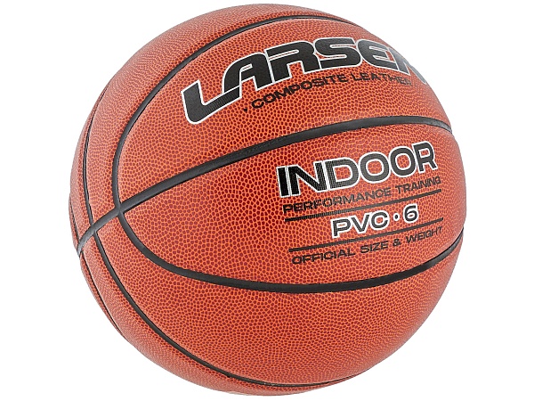Мяч баскетбольный Larsen PVC-6  (ECE) 